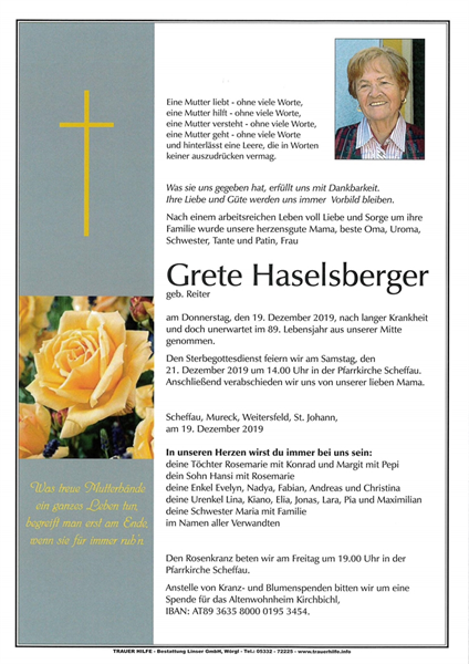 Grete Haselsberger
